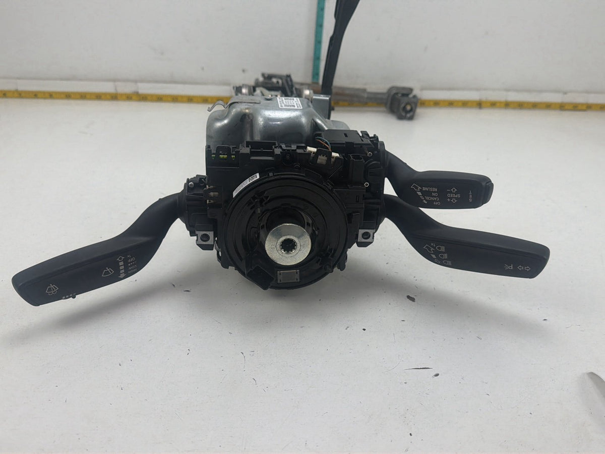 2015-2016 Audi A3 Manual Adjustment Steering Column w/ Combination Switch OEM