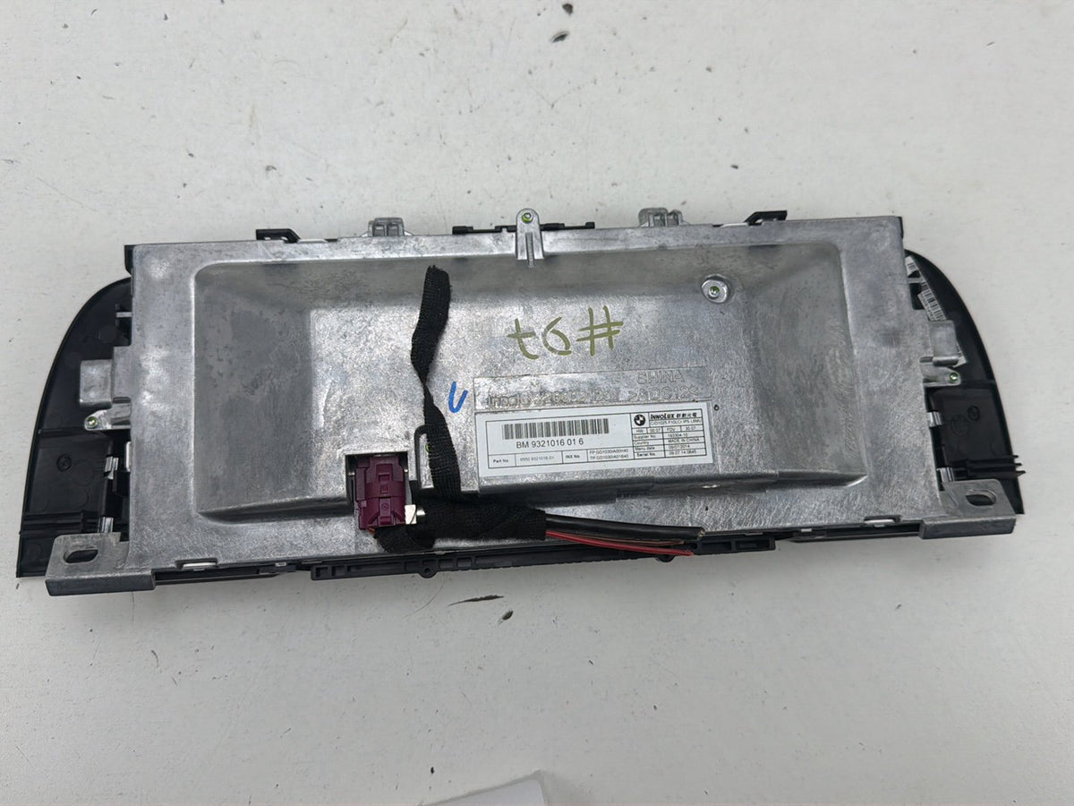 2012-2016 BMW 5 Series - Central Information Display Screen 193304-10 OEM