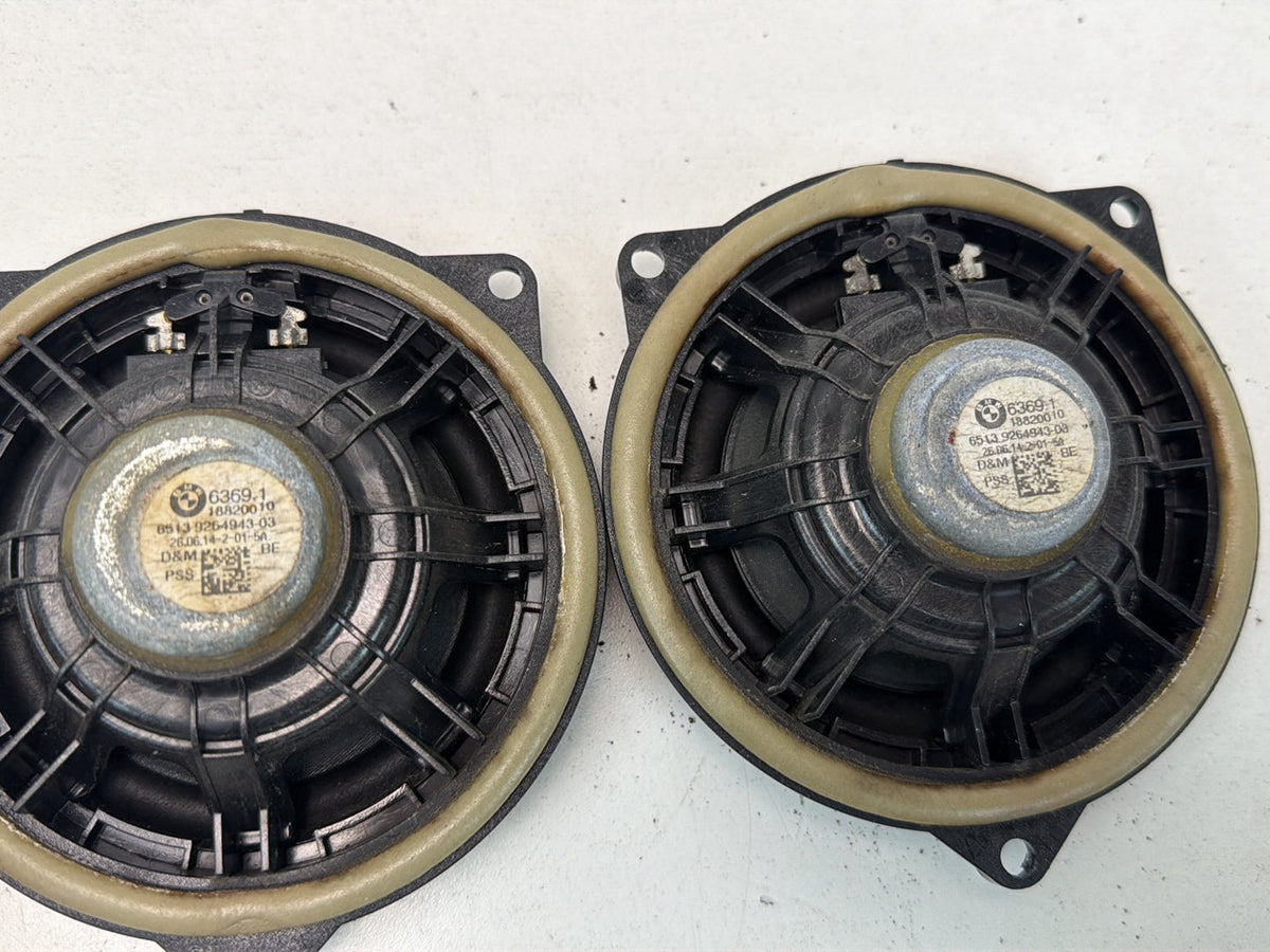 2014-2016 BMW 228i F22 Front Door Panel Audio Speaker Set of 2 OEM