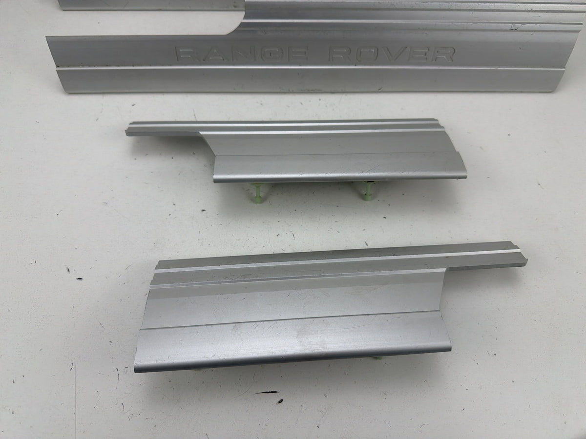 2010-2013 Land Rover Range Rover Door Sill Scuff Plates Set 7H42-132B09-AA OEM