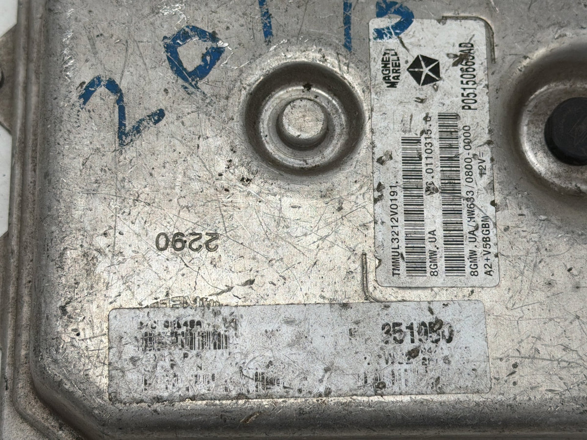 2013 Dodge Dart Engine Control Module ECM P05150663AD OEM