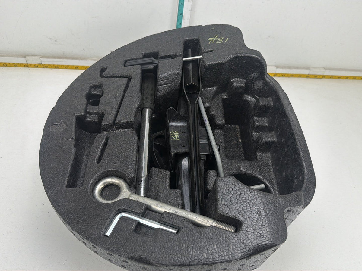 2014-2017 Maserati Ghibli Trunk Spare Wheel Emergency Jack Tool Kit Box OEM