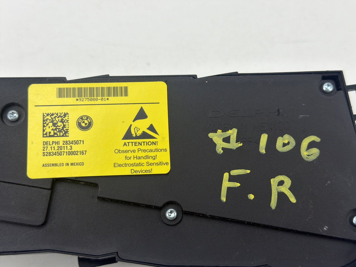 2011-2016 BMW 550i xDrive Front Right Side Power Seat Control Switch OEM