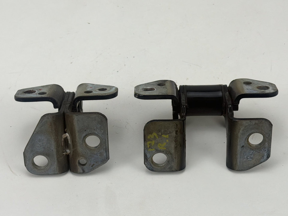 2011-2014 Dodge Charger Rear Left Side Upper & Lower Door Hinges Pair OEM