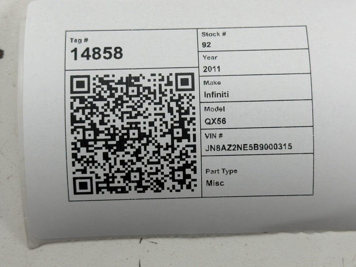 2011-2013 Infiniti QX56 Yaw Rate Sensor Module 174500-6090 OEM