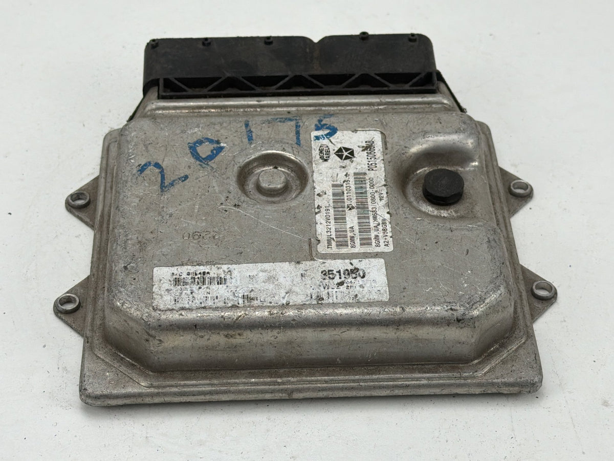 2013 Dodge Dart Engine Control Module ECM P05150663AD OEM