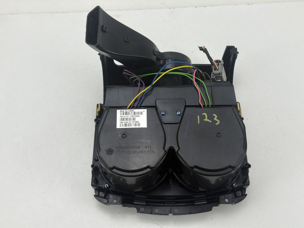 2011-2014 Dodge Charger Center Console Cup Holder Cover Lid 1PB67DX9AD OEM