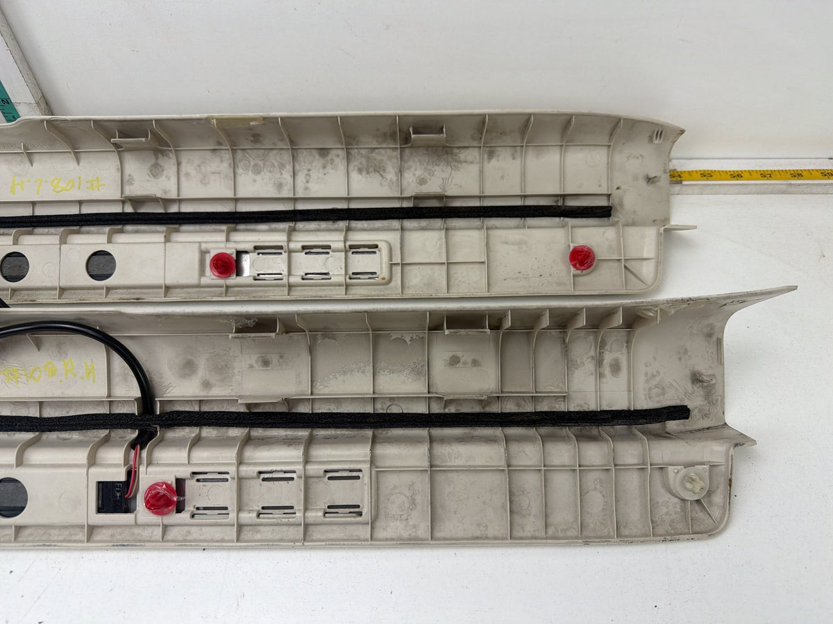 2006-2010 Lexus IS250 Left Right Interior Door Sill Scuff Plate Trim Panels OEM