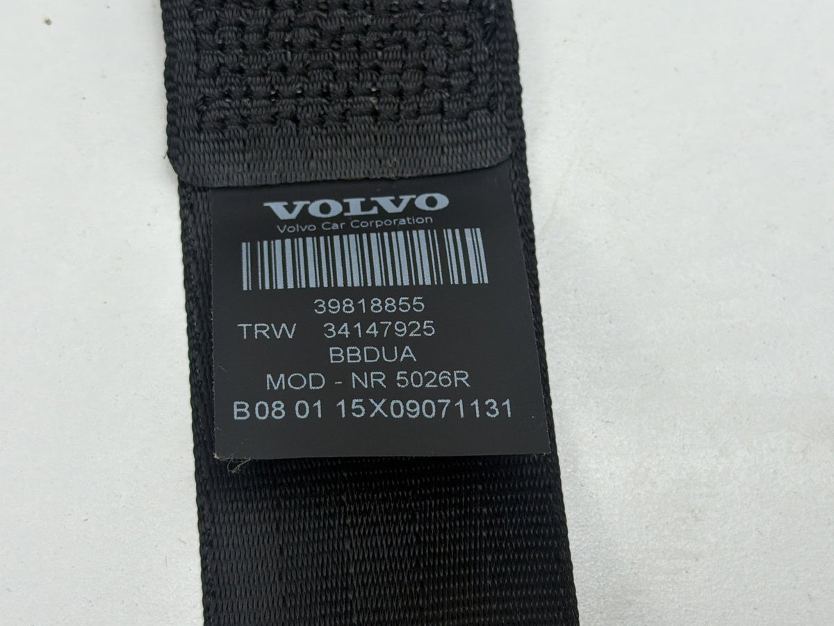 2011-2018 Volvo S60 Rear Right Passenger Side Seat Belt Retractor P039818855 OEM