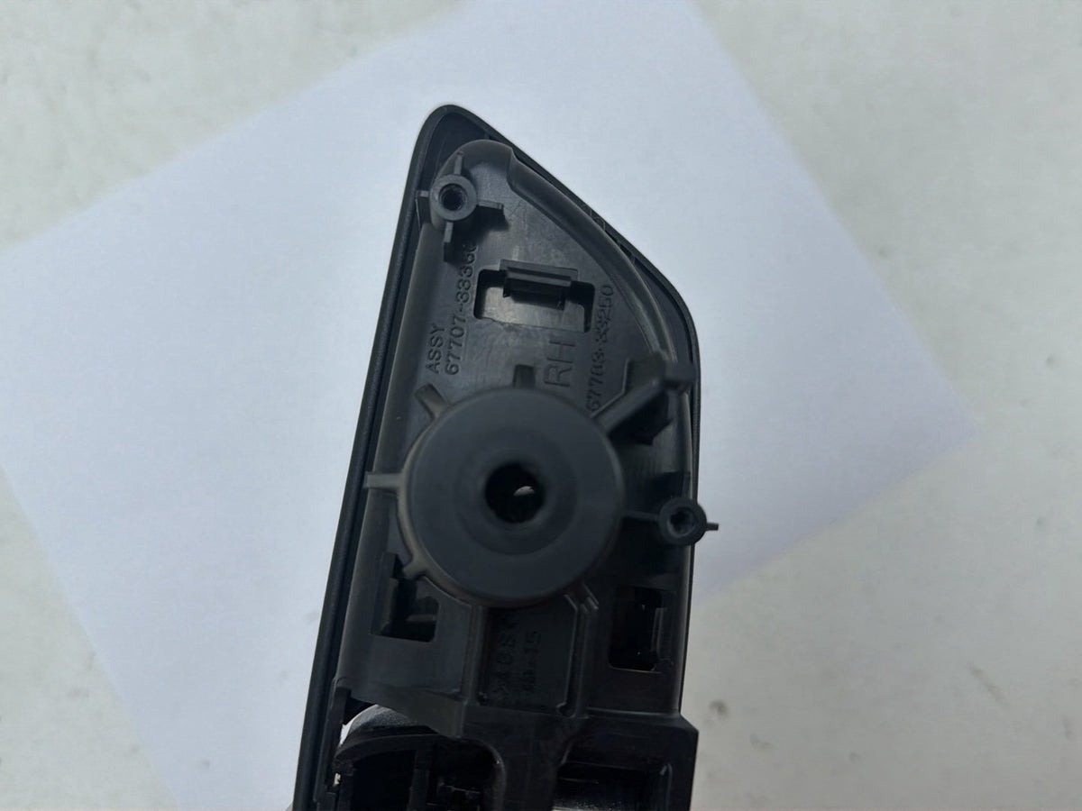 2007-2009 Lexus ES350 Rear Right Side Interior Inside Door Handle Black OEM