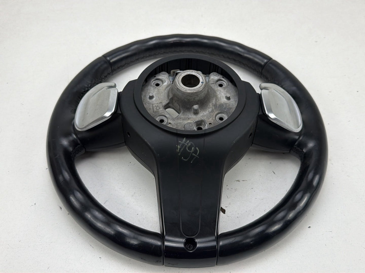 2015-2019 BMW X1 Leather Steering Wheel 30642667N77-AB OEM