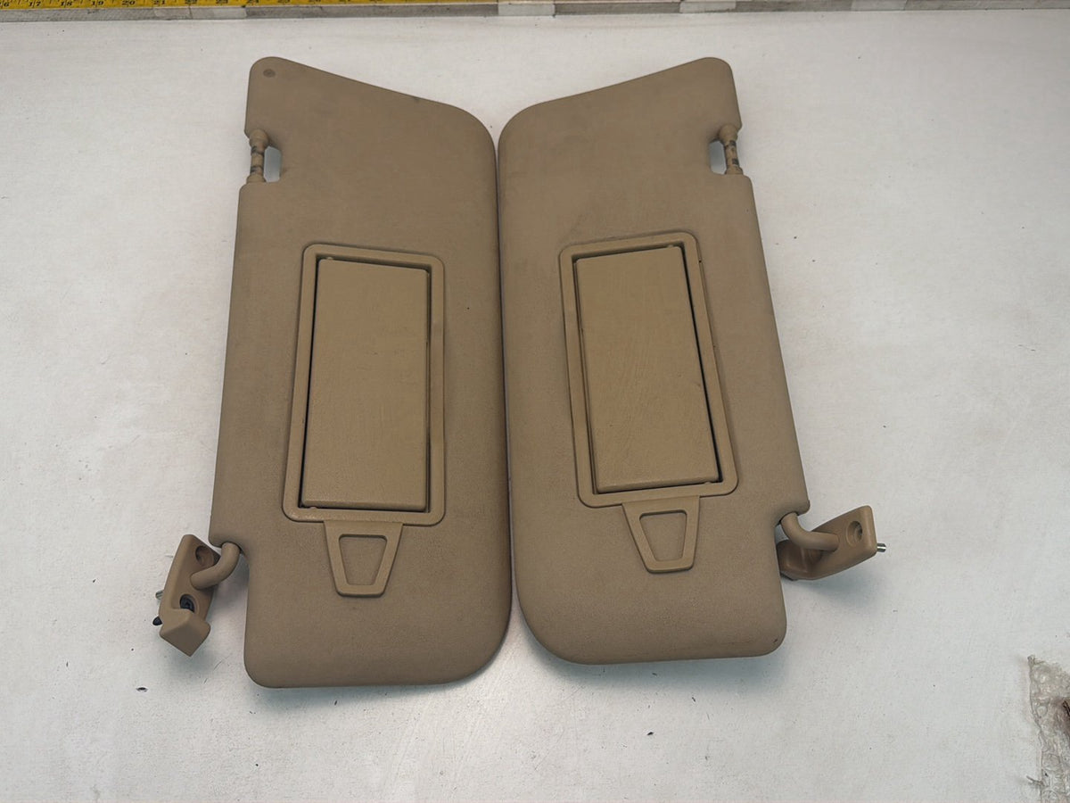 2007-2012 Mercedes-Benz GL450 GL-Class X164 Front Right-Left Sun Visor Pair OEM