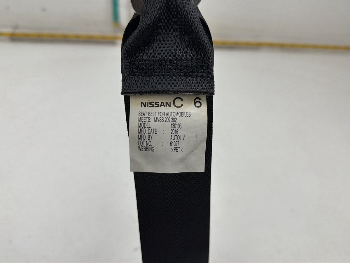 2013-2019 Nissan Sentra Rear Centre Seat Belt 631203563B OEM