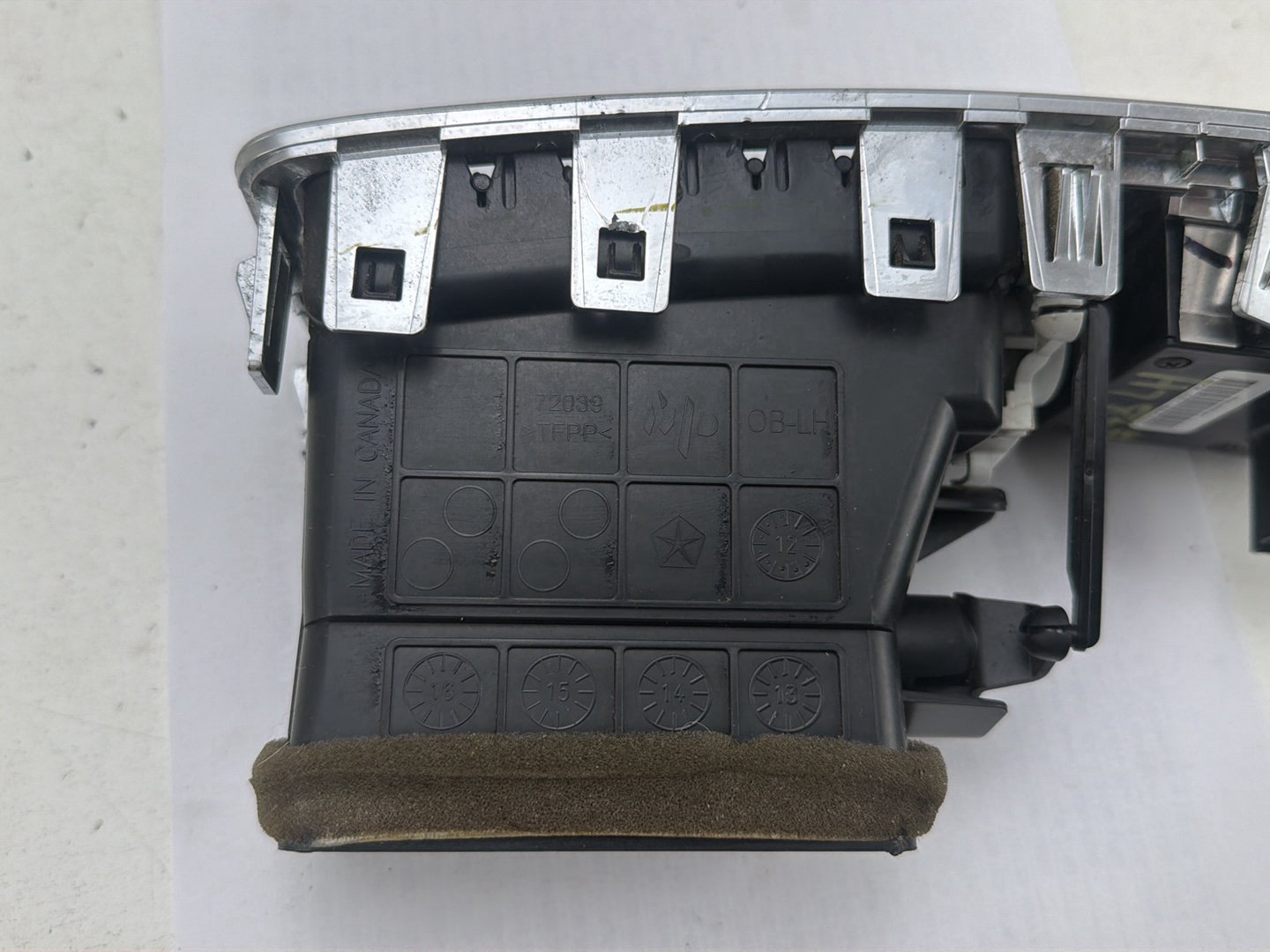 2013-2018 Ram 1500 Left Driver Dash AC Headlight Dimmer Switch 1WP28DX9AC OEM