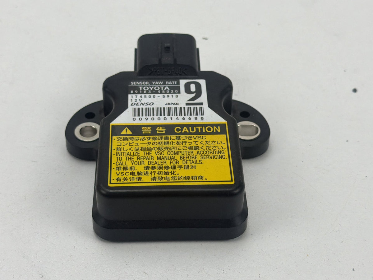 2006-2013 Lexus IS250 Yaw Rate Sensor Module 89183-48020 OEM