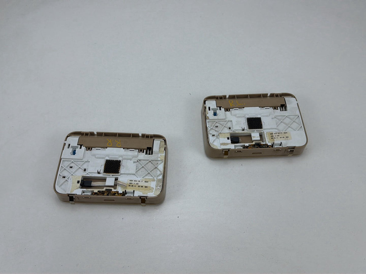 2007-2013 Mercedes-Benz S-Class W221 Rear Left & Right Overhead Vanity Light OEM