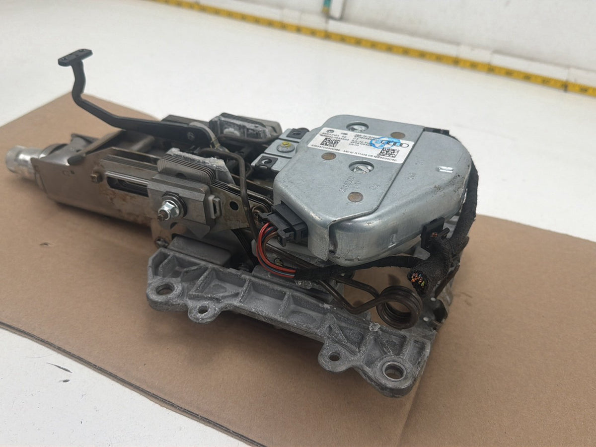 2007-2015 Audi Q7 Power Adjustment Steering Column w/ Locking Control Module OEM
