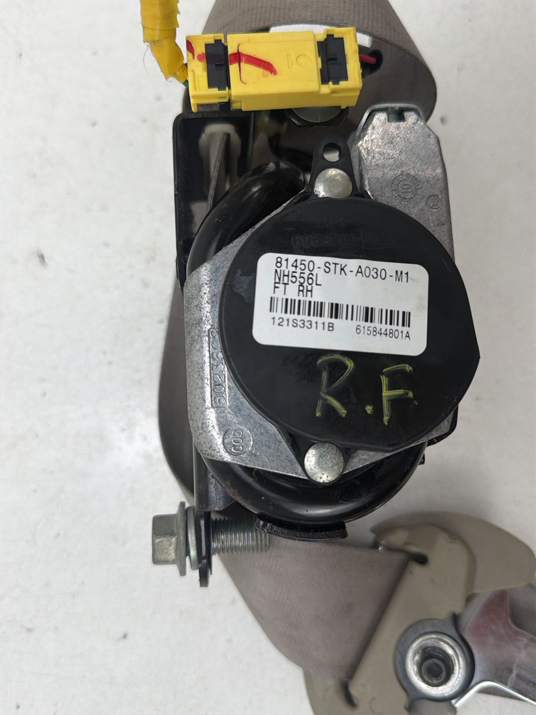 2007-2012 Acura RDX Front Right Passenger Side Seat Belt Retractor Assembly OEM