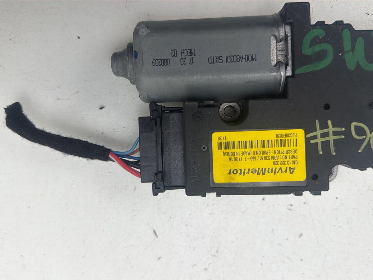 2010-2013 Buick LaCrosse Sun Roof Motor 13322329 OEM