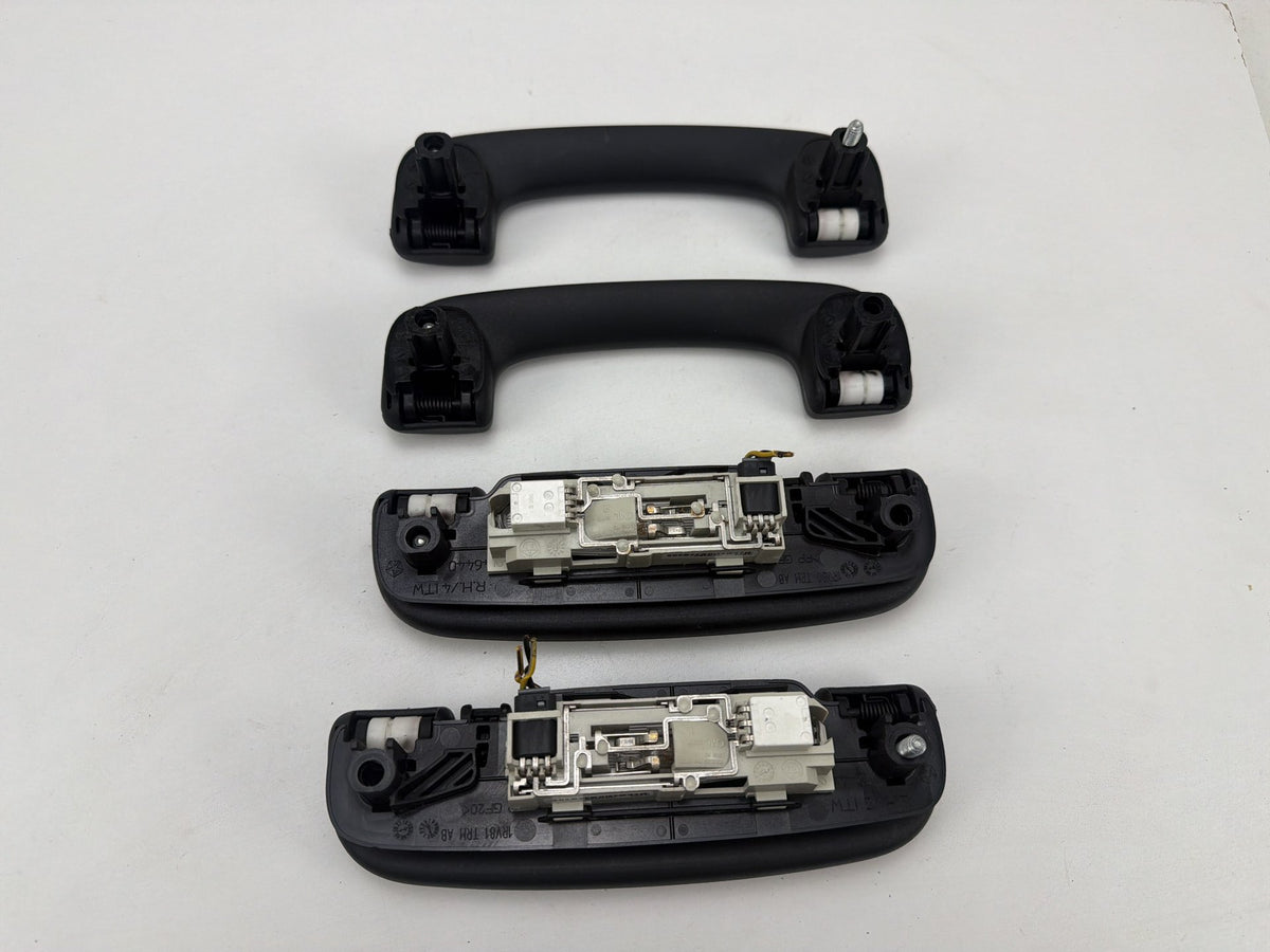 2014-2021 Jeep Grand Cherokee Interior Roof Grab Handle Pull Pocket Set OEM