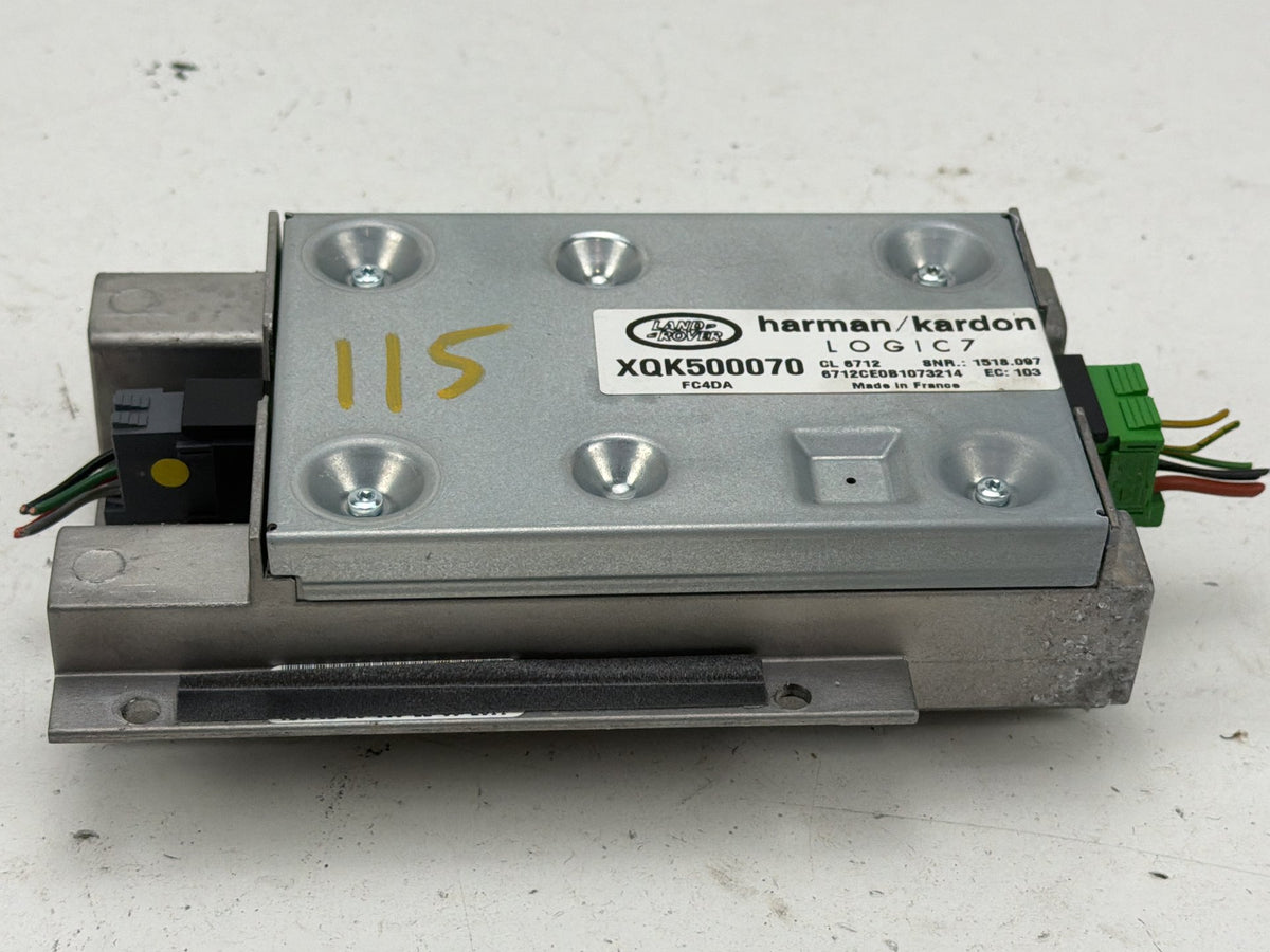2006-2012 Land Rover Range Rover Logic 7 Subwoofer Amplifier XQK500070 OEM