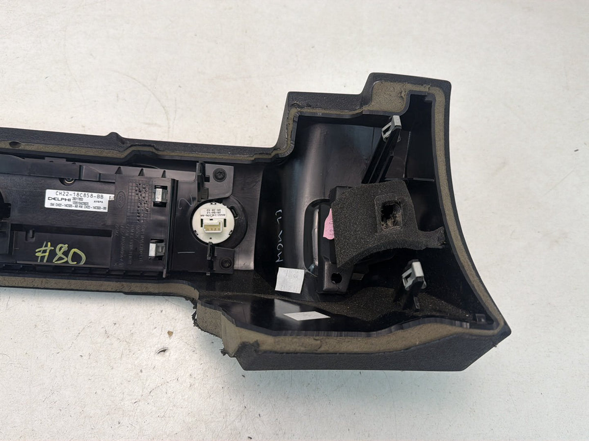 2012-2013 Land Rover Range Rover Sport Trim Panel Audio Control Clock Switch OEM