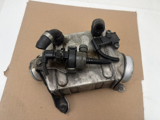 2011-2016 BMW 550i xDrive Left Driver Side Turbo Charger Intercooler 7575405 OEM