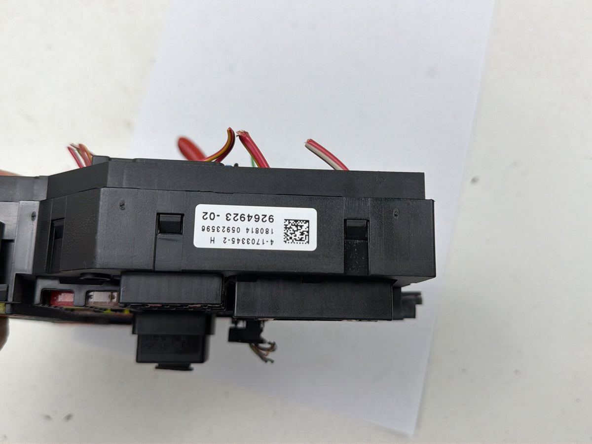 2012-2013 BMW 535i GT Rear Trunk Junction Box Power Distribution Fuse Board OEM