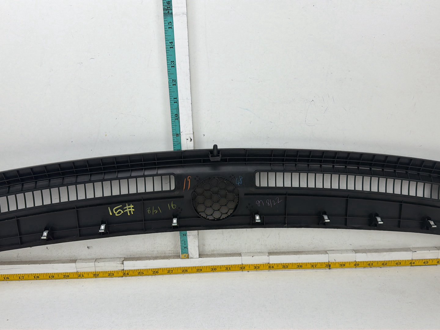2014-2020 Infiniti Q50 V37 Front Dash Defrost Air Vent Speaker Grille Trim OEM