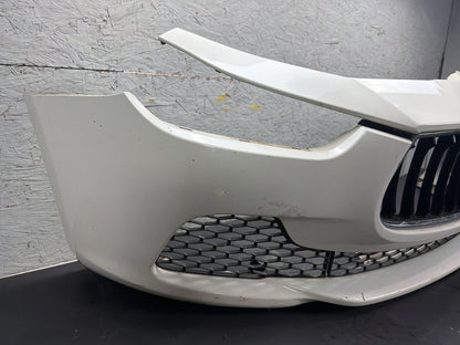 2014-2017 Maserati Ghibli Front Bumper Cover Face Assembly Grille Emblem OEM