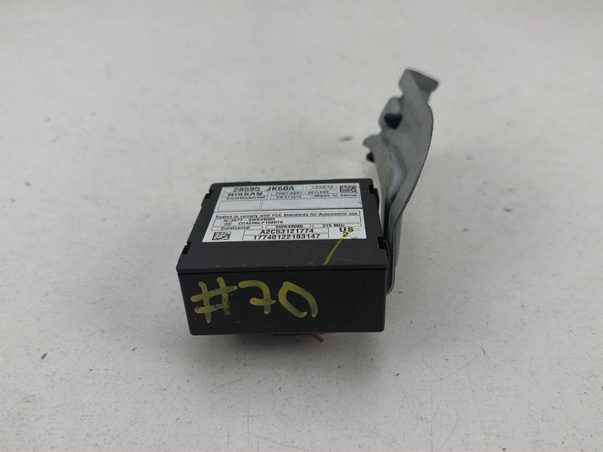 2008-2013 Infiniti G37 Keyless Entry Control Module 28595-JK60A OEM