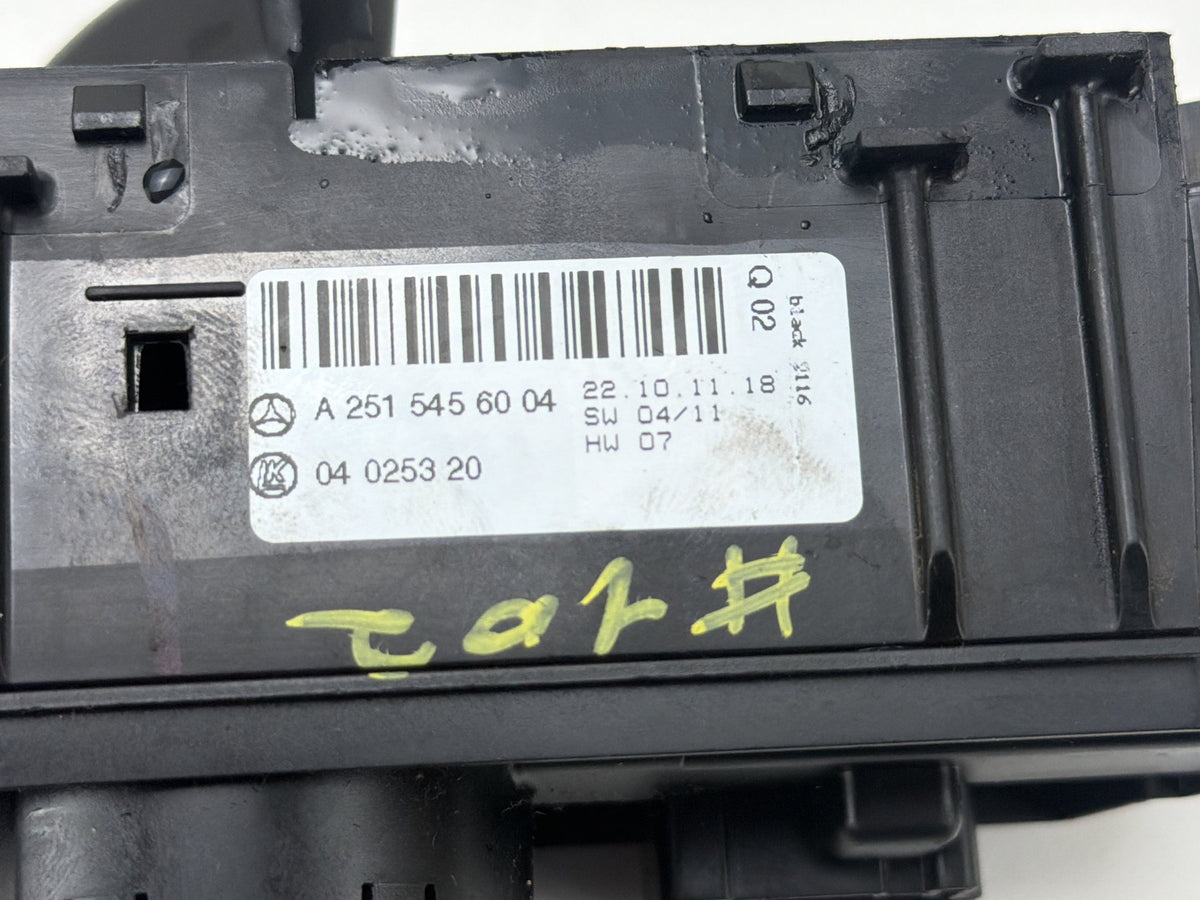 2006-2013 Mercedes-Benz R350 Headlight Control Switch A2515456004 OEM