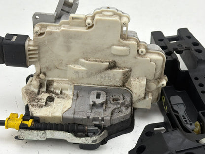 2012-2018 Audi A7 Left Rear Door Lock Actuator w/ Handle Bracket 4G0839015A OEM