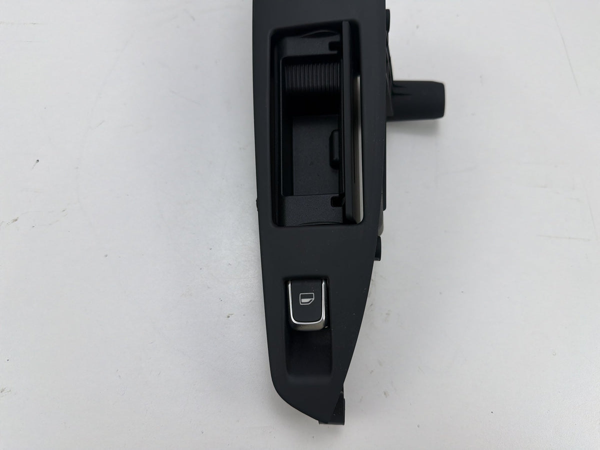 2012-2018 Audi A7 Quattro Rear Left Side Door Window Switch w/ Bezel Trim OEM
