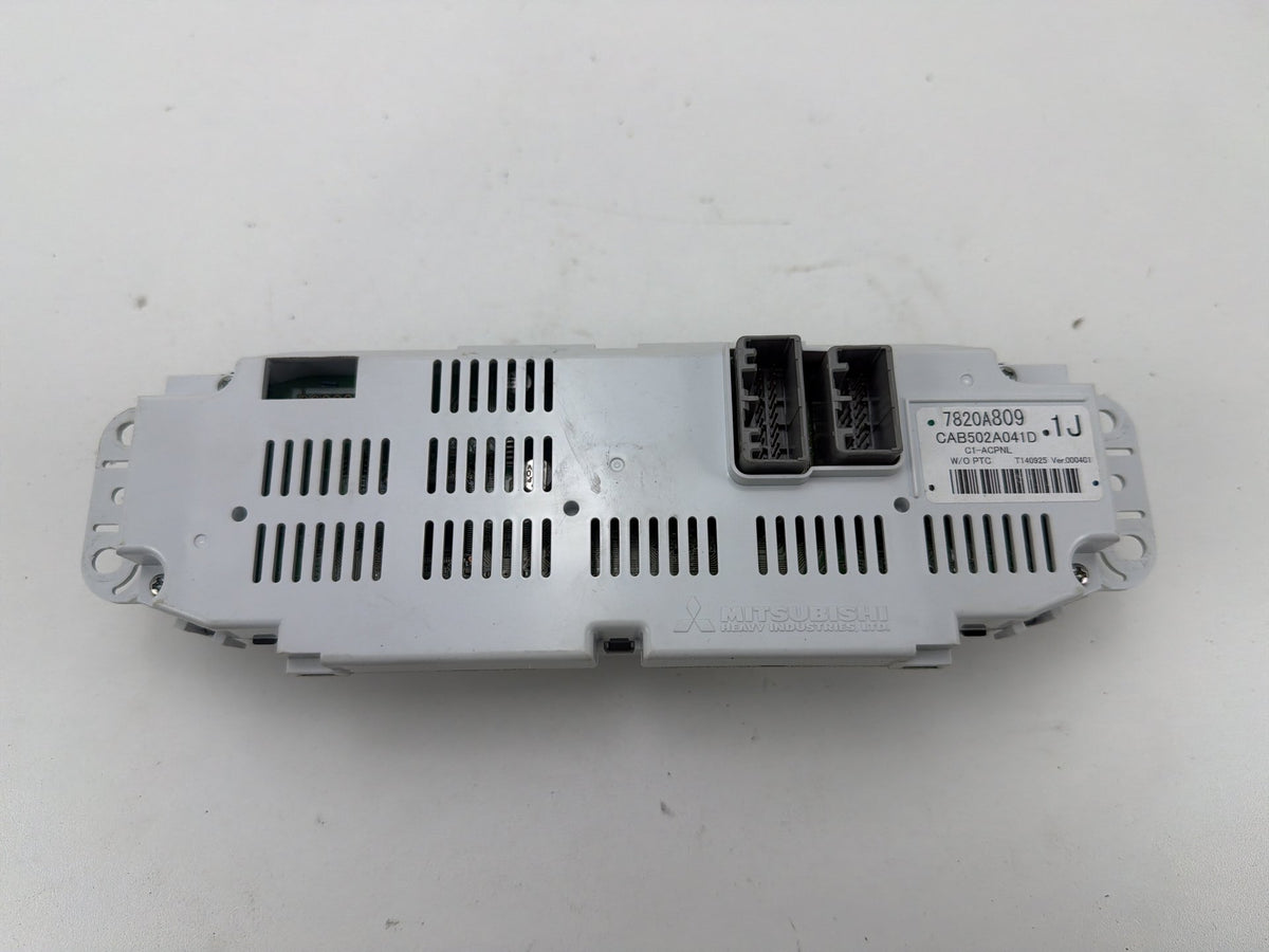 2013-2015 Mitsubishi Lancer AC Heater Temperature Climate Control 7820A809 OEM
