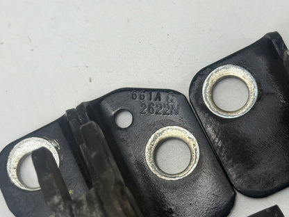 2011-2014 Dodge Charger Rear Left Side Upper & Lower Door Hinges Pair OEM