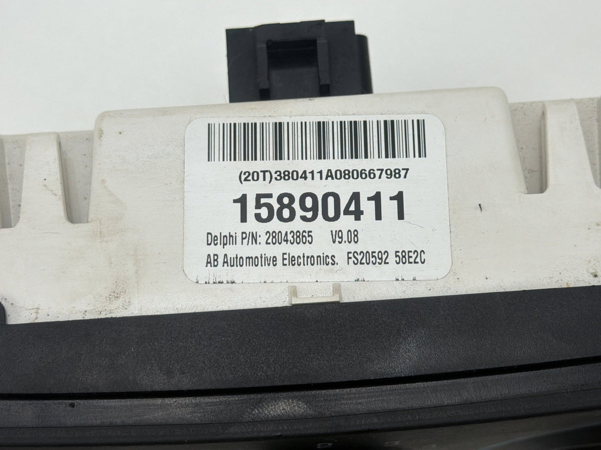 2005-2010 Chevrolet Cobalt AC Heater Temperature Climate Control 15890411 OEM
