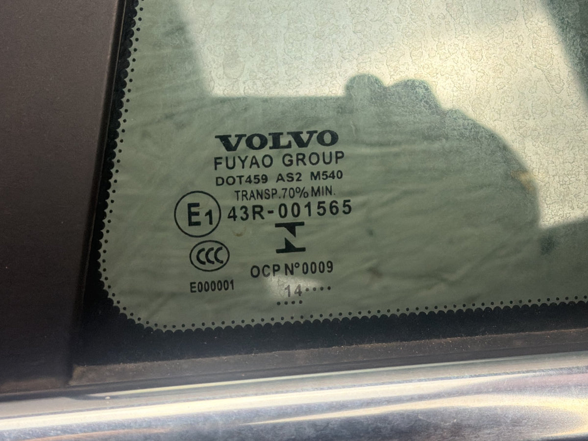 2014-2018 Volvo S60 Rear Left Driver Side Door Shell With Quarter Glass OEM