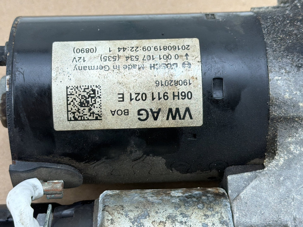2009-2017 Audi Q5 Starter Motor 06H 911 021 E OEM