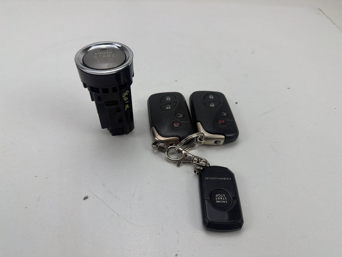 2010-2015 Lexus IS250C Engine Start Stop Switch w/ Remote Control 2005DJ0924 OEM