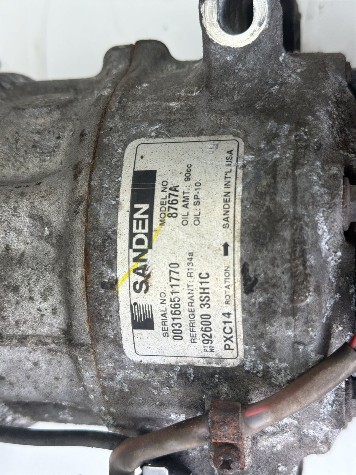 2013-2019 Nissan Sentra 1.8L A/C Compressor Clutch Pump Assembly 926003SH1C OEM