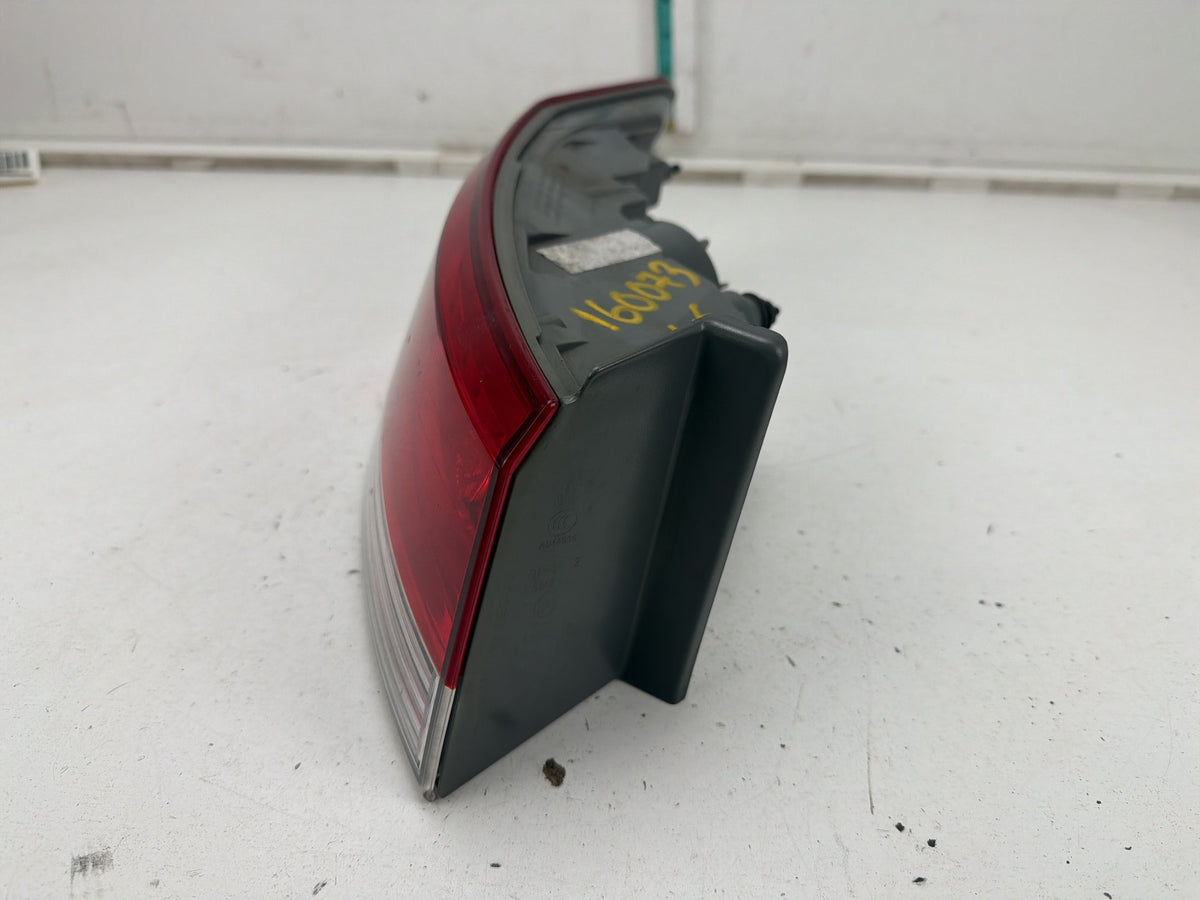2010-2013 Kia Forte Rear Left Side Outer Quarter Panel Mounted Tail Light OEM
