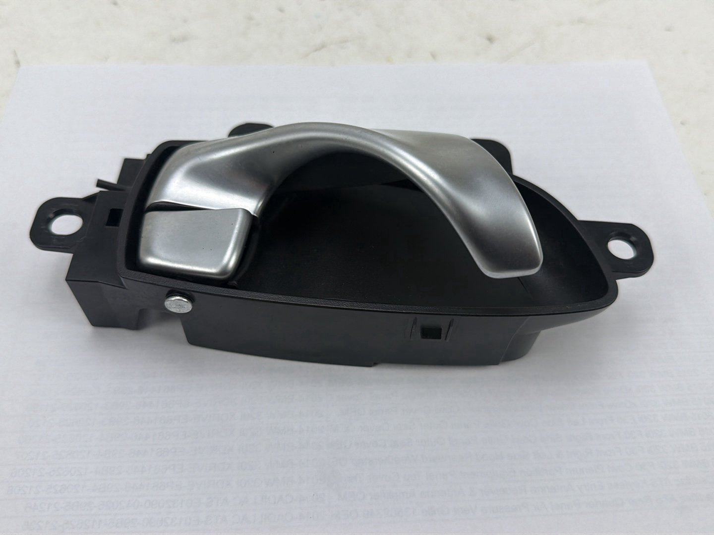 2014-2021 Infiniti Q50 Rear Right Passenger Side Interior Inside Door Handle OEM