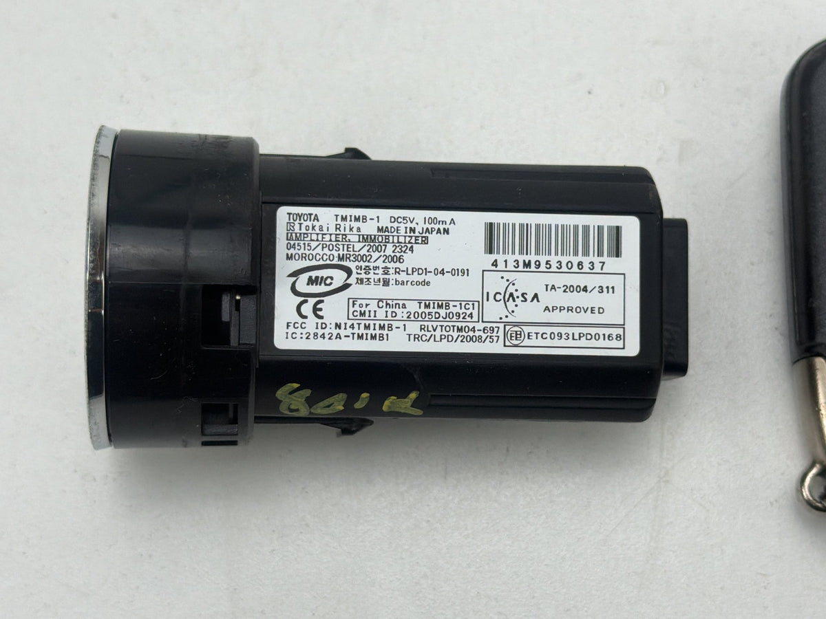 2010-2015 Lexus IS250C Engine Start Stop Switch w/ Remote Control 2005DJ0924 OEM