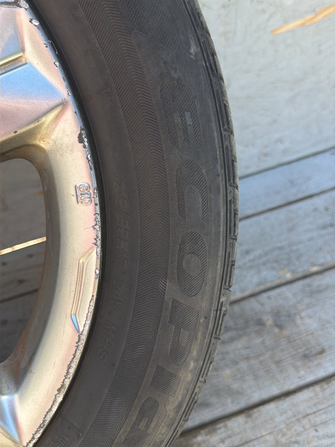 2013-2016 Chevrolet Sonic RS Wheel Rim with Tire OEM