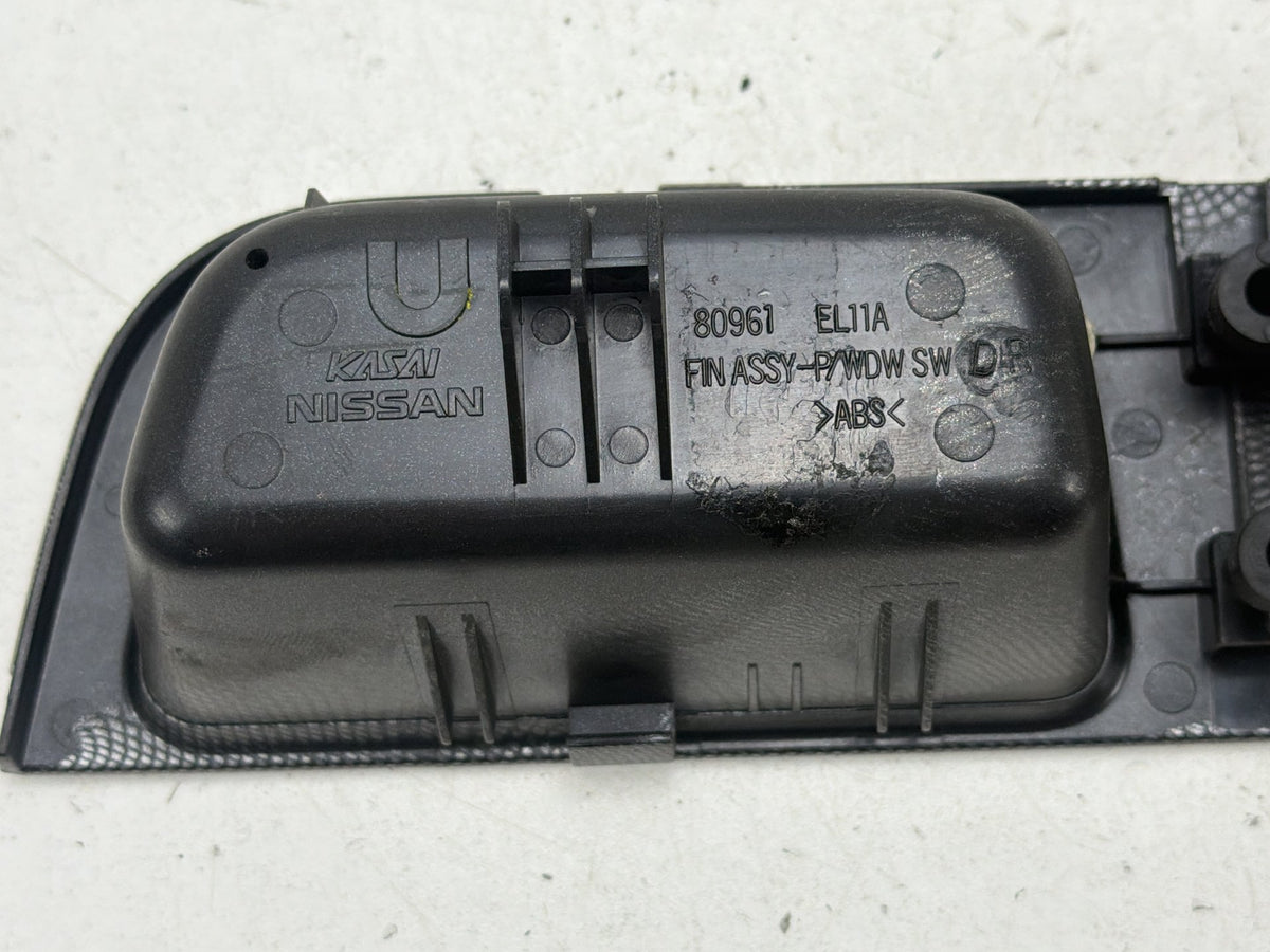 2007-2012 Nissan Versa Front Left Driver Side Window Switch 80961EL11A OEM