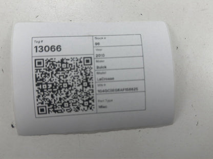 2010-2011 Buick LaCrosse Yaw Rate Sensor Module 12784983 OEM