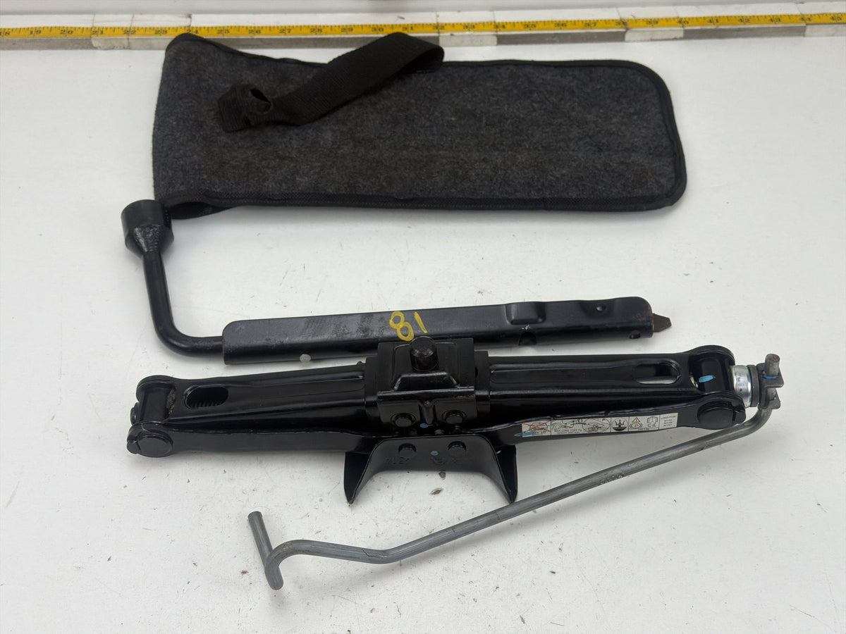 2014-2019 Maserati Ghibli Rear Trunk Emergency Scissor Jack Tool Kit Set OEM