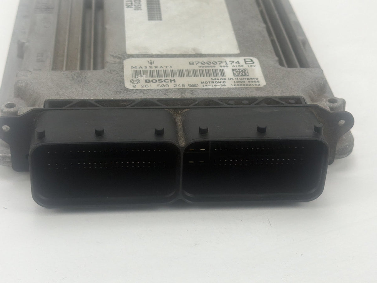 2014-2017 Maserati Quattroporte 3.0L V6 Engine Control Module ECU 670031516 OEM
