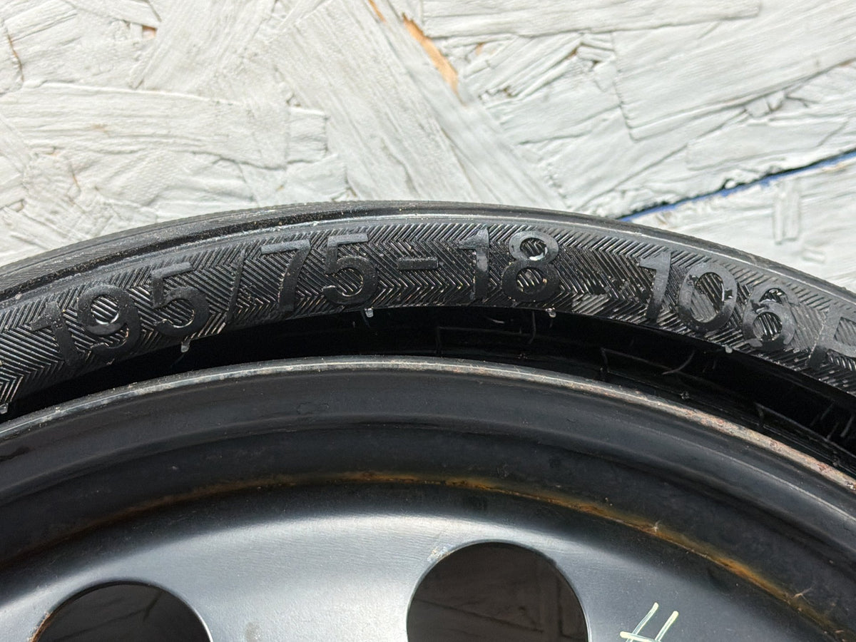 2006-2013 Mercedes-Benz R350 Emergency Spare Tire Wheel Rim Compact Donut OEM